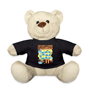 This board game Champion is now 11 | - Teddy Bear - black - Front