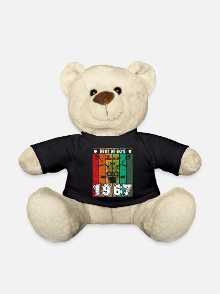 Paras 60-luvulta Syntynyt 1967 Classic Moottoripyörä - Nalle - musta