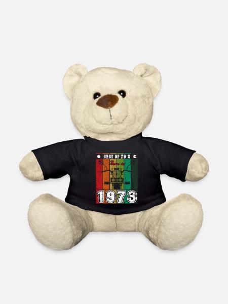 Best Of 70's Geboren 1973 Klassisches Motorrad - Teddy - Schwarz