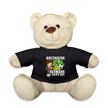 Ascendido A Hermano Mayor Fußballspieler - Teddy - Schwarz - Vorne