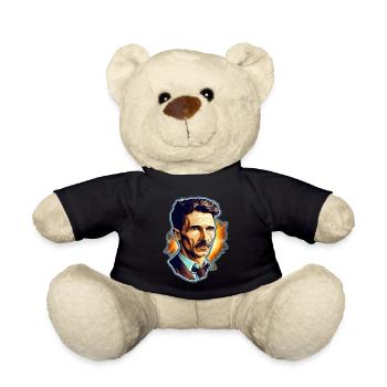 Nikola Tesla - Teddy - Schwarz - Vorne