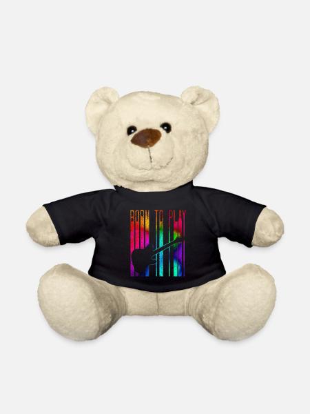 Guitar - Teddy Bear - black