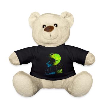 Motocross - Nounours - noir - Devant