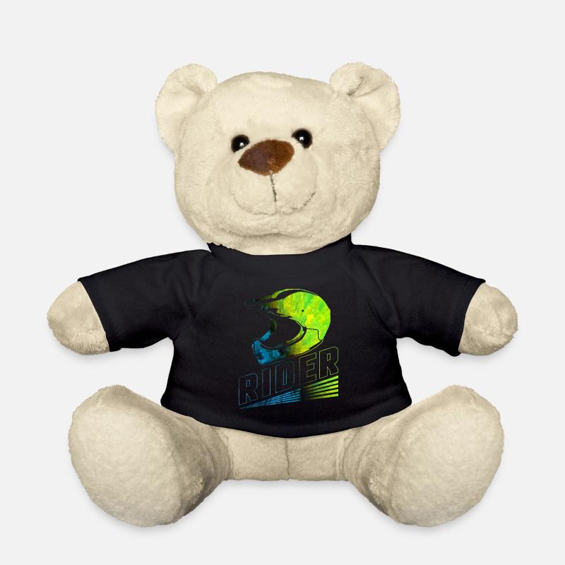Motocross - Teddy Bear - black
