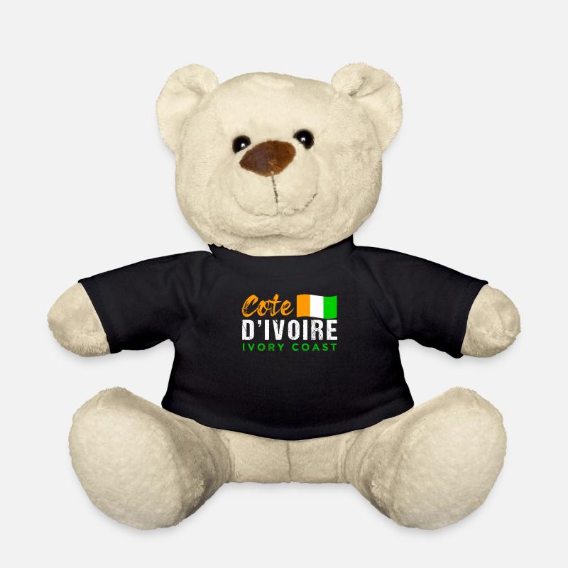 Elfenbeinküste - Teddy - Schwarz