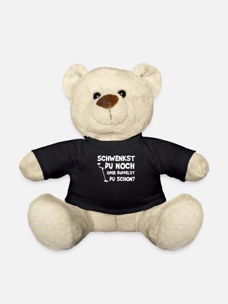 Sondler Sondeln Metalldetektor Schwenken Geschenk - Teddy - Schwarz