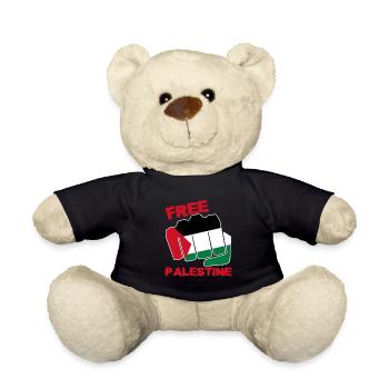 Palestine - Teddy Bear - black - Front