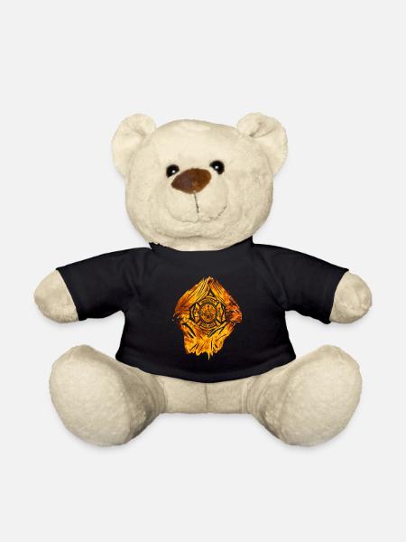 Feuerwehr - Teddy - Schwarz