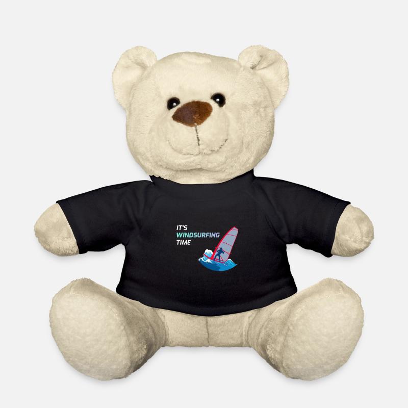 Windsurfer Windsurfen Windsurfen Geschenk - Teddy - Schwarz
