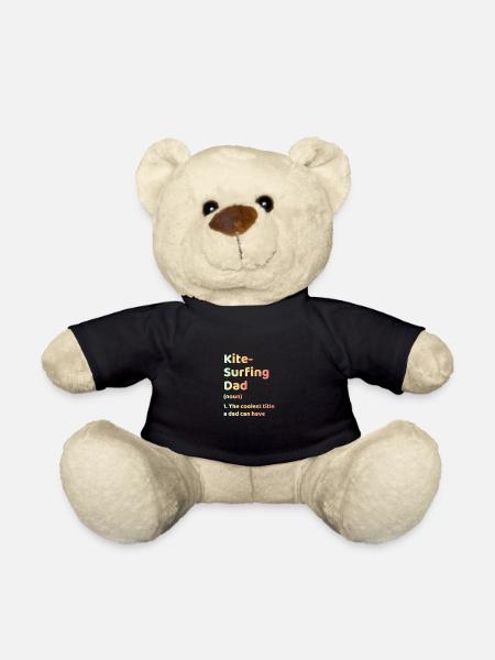 Kite Surfing Dad Vatertagsgeschenk - Teddy - Schwarz