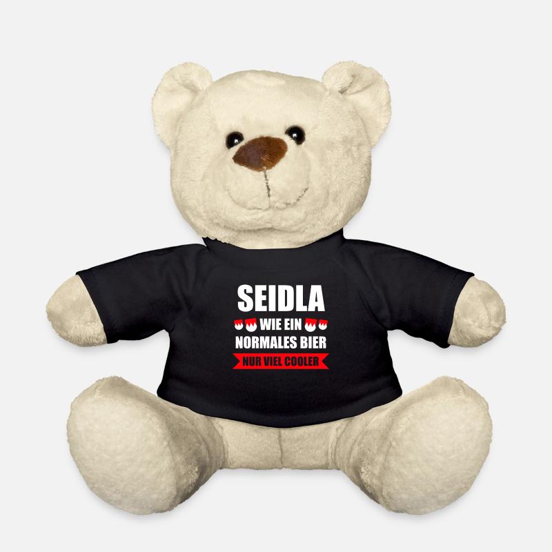 Seidla Franken Franke Geschenk - Teddy - Schwarz
