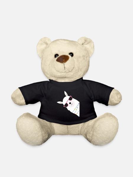 Christmas alpaca - Teddy Bear - black