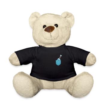 Ukulélé Pocket Player Hawaiian Musician - Nounours - noir - Devant