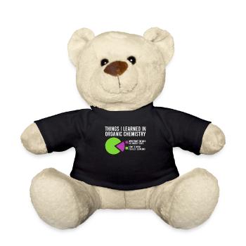 Chemistry chemist science gift - Teddy Bear - black - Front
