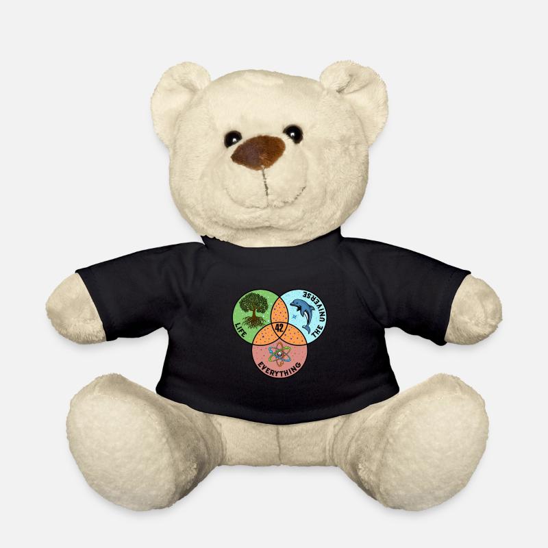 42 The Answer To Life Universe And Everything - Teddy - Schwarz