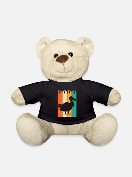 Dodo Dodo Animal ami cadeau - Nounours - noir
