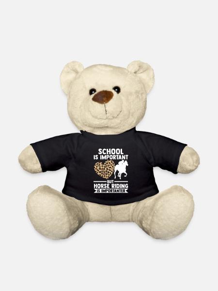 Cadeau d’équitation - Nounours - noir