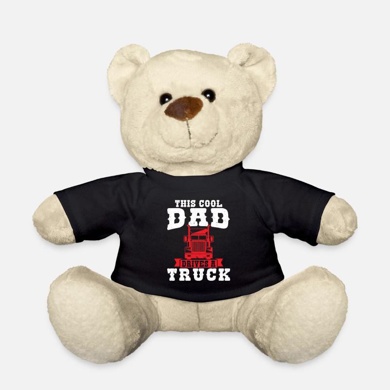 LKW-LKW-Antrieb-LKW Geschenk - Teddy - Schwarz