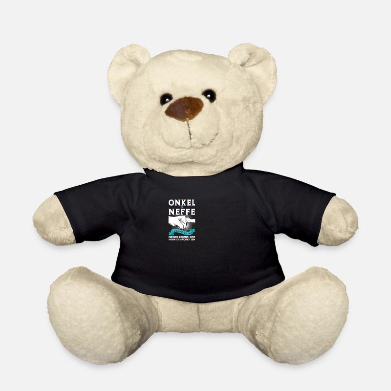 Onkel Neffe Onkels Geschenk - Teddy - Schwarz