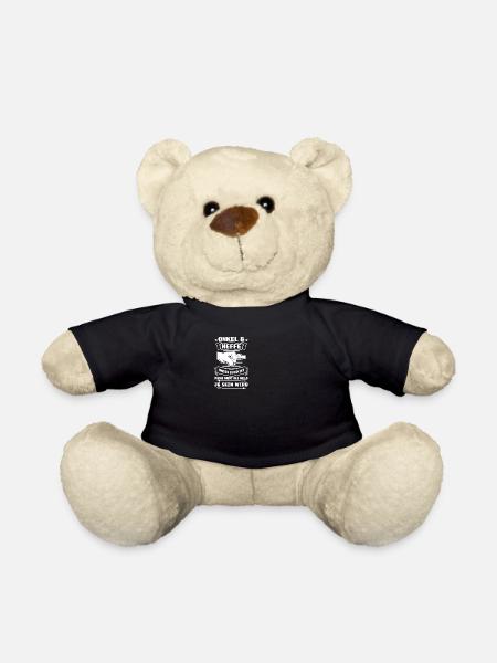 Onkel Neffe Onkels Geschenk - Teddy - Schwarz