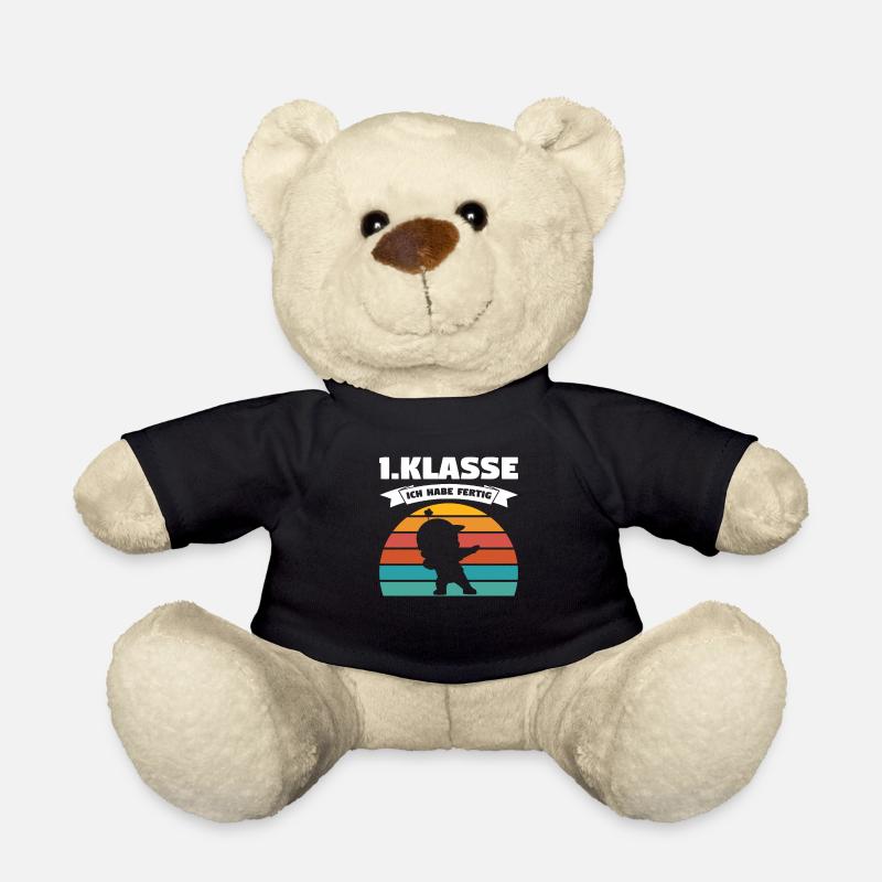 1.Klasse Dabbing Schulanfänger Geschenk - Teddy - Schwarz