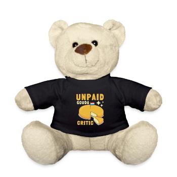 Cheesemonger Cheese Maker Gouda Lover - Teddy - Schwarz - Vorne