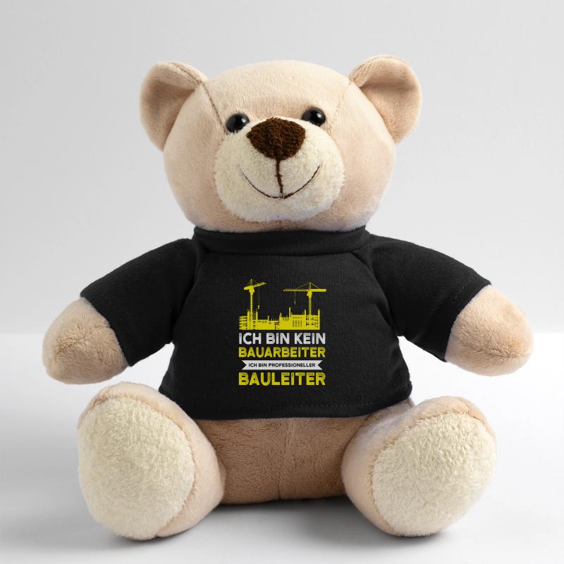 Bauleiter Bauaufsicht Baustellenleiter Geschenk Teddy