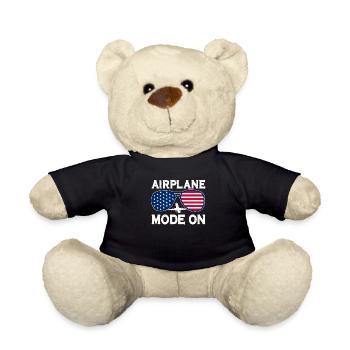 Mode d’avion Pilote d’avion Disant - Nounours - noir - Devant