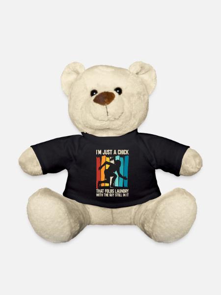 Funny Brazilian Jiu Jitsu Quote BJJ Women - Teddy Bear - black