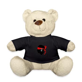 Corse Corsu Corssica 2B Head De Maure Corsica - Teddy - Schwarz - Vorne