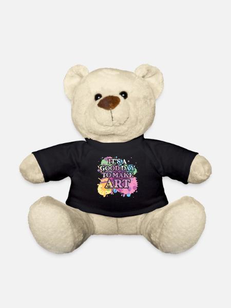 Professeur d’art Drôle de dicteur Cours d’art Cours d’art - Nounours - noir