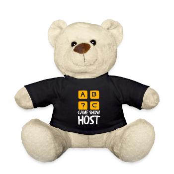Game Night Host Question Game Night - Teddy Bear - black - Front
