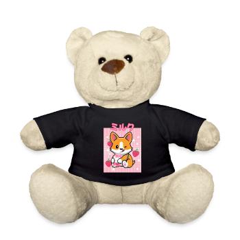 Cottagecore Ästhetisch Otaku Anime Japanisch Milch - Teddy - Schwarz - Vorne