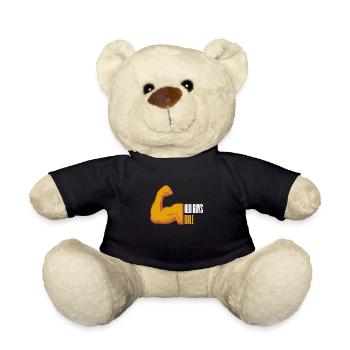 Retirement- - Teddy Bear - black - Front