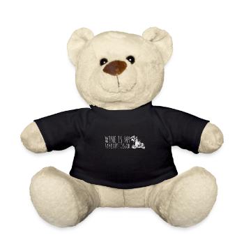 Wine Tasting - Wine is my favorite color - Teddy - Schwarz - Vorne