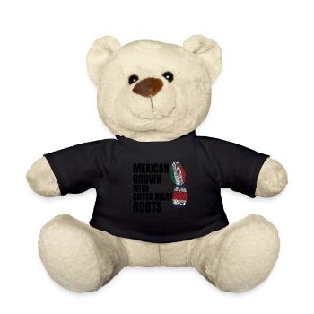 Anime & Ramen Anime Ramen Geschenk - Teddy - Schwarz - Vorne