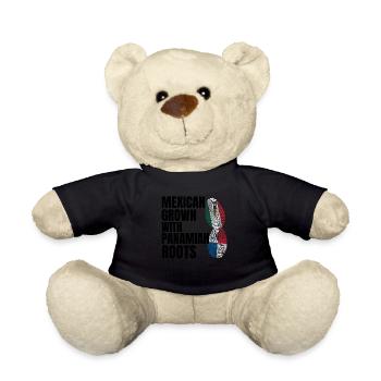 Anime & Ramen Anime Ramen Geschenk - Teddy - Schwarz - Vorne