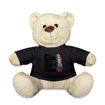 Anime Anime Merch Geschenk - Teddy - Schwarz - Vorne
