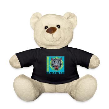 Kasachstan Herkunft National Schneeleopard - Teddy - Schwarz - Vorne