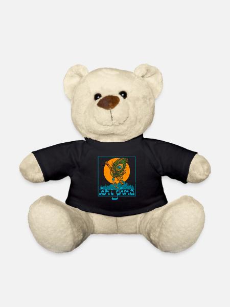 Hindu Buddhist Krishna Yoga Zen Buddhist - Teddy - Schwarz