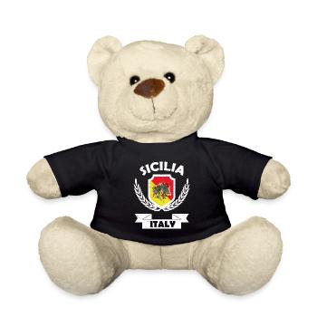 Sizilien Region Italien Sicilia Italia Catania - Teddy - Schwarz - Vorne