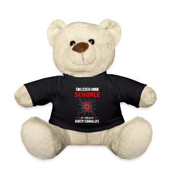 Schorle Pfälzer Pälzer Geschenk - Teddy - Schwarz - Vorne