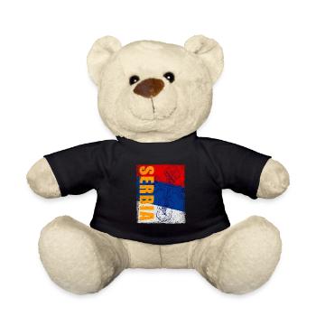 Serbien Orthodox Balkan Christentum Belgrad - Teddy - Schwarz - Vorne