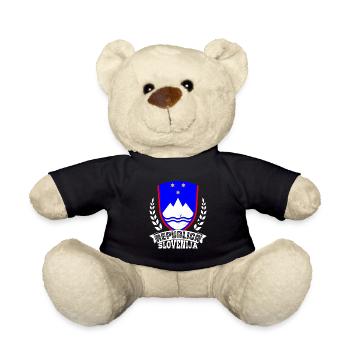 Slowenien Balkan National Herkunft Urlaub - Teddy - Schwarz - Vorne