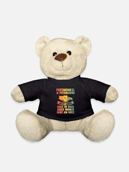 Papa 2025 Familie Vater 2025 Geschenk - Teddy - Schwarz