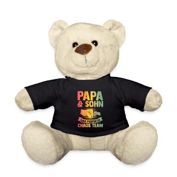 Patenonkel Patentochter Pate Geschenk - Teddy - Schwarz - Vorne