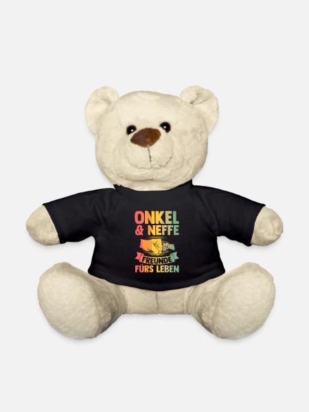 Patenonkel Patensohn Patenonkels Geschenk - Teddy - Schwarz