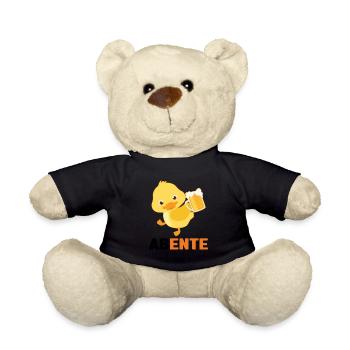 Lustig Ironie Ente Ente Sarkasmus Geschenk - Teddy - Schwarz - Vorne