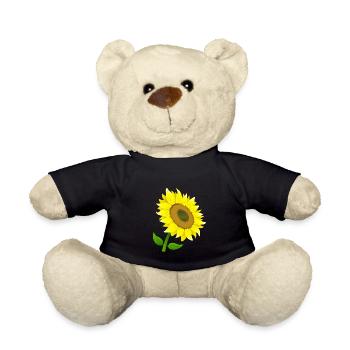 Sonnenblume Sonnenblumen Sonnenblumenkerne - Teddy - Schwarz - Vorne