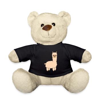 Alpaka - Teddy - Schwarz - Vorne